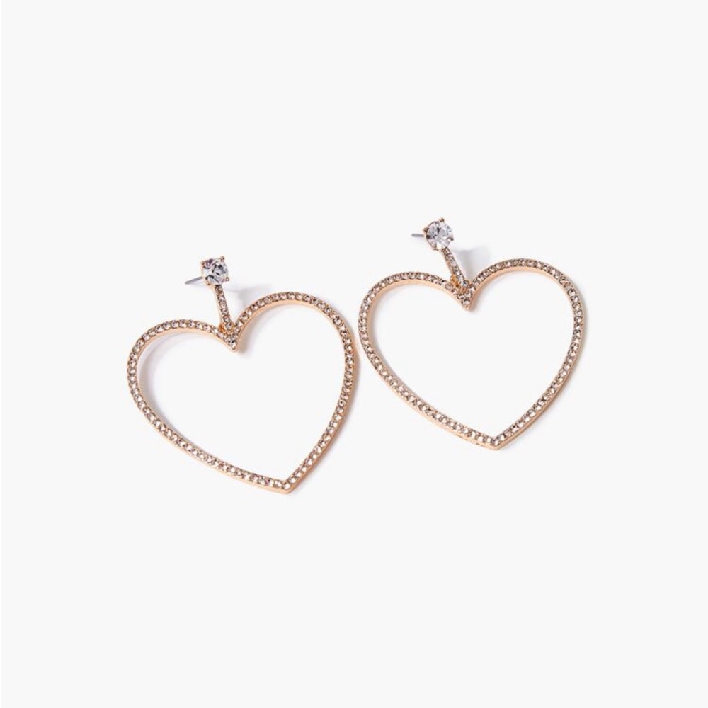 NWT Heart earrings